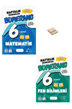 6. Sınıf Bumerang Matematik ve Fen Bilimleri 32 Haftalık Denemeleri + Telefon Standı