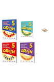 5. Sınıf Orjin Matematik Fen Türkçe ve Sosyal Konu Özetli Etkinlikli Soru Bankası 4lü Set