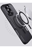 Apple iPhone 16 Pro Max Uyumlu Kılıf Zebana Fros Silikon Kılıf (Kablosuz Şarj Destekli)