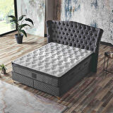 Nurum Furniture Comfort Herkül Yaylı Ortopedik Çift Kişilik Yatak