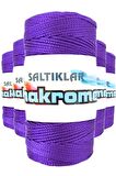 5 Adet Polyester Makrome İpi 4250 Mor 100 gr