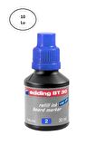 Edding Tahta Kalem Mürekkep 30 Ml Mavi 10'lu