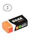 Silka Maxsoft Turuncu Silgi 24'lü