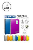 Chromo Spiralli Pp Kapak Defter A4-60 Yaprak Düz 12 Adet