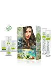 2 Paket Natural Beauty Amonyaksız Saç Boyası 8.11 YoğunAçık Küllü Kumral