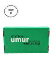 Umur Kantar Fişi 6X17cm 1 Nüsha 8000 Li 30001956 5572