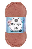 1 Adet Lotus Bikini Büstiyer Bluz Örgü İpi  K103 Pişmiş Ayva