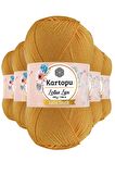 5 Adet Lotus Lux Bikini Büstiyer Bluz Simli Örgü İpi K318 Koyu Sarı