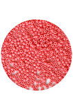 Pembe Renk 4 mm Yaklaşık 660 adet / 60 gram Cam Boncuk Oya Yazma Bileklik ve Kolye