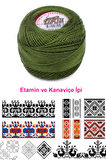 Kaplan Etamin Ve Kanaviçe İpi 8 No Kod/Renk: 116 - Royaleks