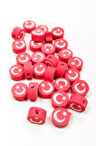 90 Adet 10 mm Polimer Kil Fimo Boncuk Takı Bileklik + 5 Metre Misina Hediye - Karışık - Bayrak - Ayıcık