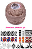 Kaplan Etamin Ve Kanaviçe İpi 8 No Kod/Renk: 842 - Royaleks