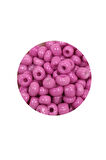 Dökme Cam Kum Boncuk Büyük Boy (6/0) 4 mm - 20 Gram - Eflatun - BNC085