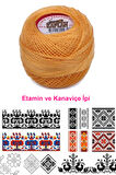 Kaplan Etamin Ve Kanaviçe İpi 8 No Kod/Renk: 444 - Royaleks