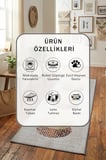 Ehl-98 Yıkanabilir Yolluk Halı Kaymaz Taban Salon Mutfak