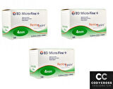 BD MİCRO FİNE PLUS KALEM UCU İĞNE 4 MM 3 ADET