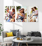 Kişiye Özel Fotoğraflı 3’lü MDF Tablo Seti (20x28 cm)