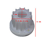 FANTOM 600 MUTFAK ROBOTU MOTOR DİŞLİSİ (KÜÇÜK KASNAK) Uyumlu