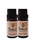 Bergamot + Beyaz Sabun (Oda Kokusu Aroma Terapi Buhurdanlık/Difüzör Yağı) Set 2 Adet x 10 ml