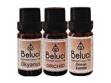 Okyanus + Orkide + Orman Esintisi (Oda Kokusu Aroma Terapi Buhurdanlık/Difüzör Yağı) Set 3 Adet x 10 ml