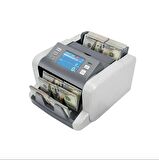 HesapliDepom HL-P80 Karışık Para Sayma Makinesi 6 Ülke Para Birimi TL, USD, EURO,GBP, CHF, RUB