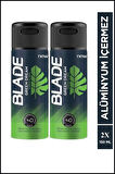 2 Adet Blade Green Dream Erkek Deodorant 150 Ml Hızlı Kurur, Leke Bırakmaz