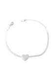 Kalp Bileklik - Gümüş