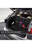 Highconcept Araç 8 Cepli Bagaj Çantası Koltuk Arkası Organizer Eşya Düzenleyici