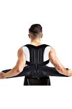 Çift Balenli Bel Ve Sırt Korsesi Dik Durus Spor Bel Sırt Omuz Kambur Önleyici Korse