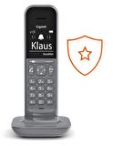 Gigaset CL390 Trio 3 Ahizeli Telsiz Telefon Satellite Grey