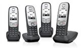 Gigaset A415 Quad 4 Ahizeli Telsiz Telefon