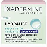 Diadermine Hydralist Detoks Yenileyici Gece Kremi 50 Ml. (Üzüm Kompleksi-Hyaluronik Asit)