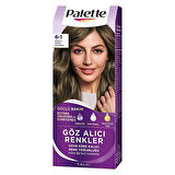 Palette Göz Alıcı Renkler Saç Boyası 6-1 Küllü Koyu Kumral