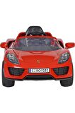 Rollplay Porsche 918 Spyder Akülü Araba Kırmızı
