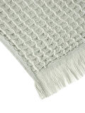 Gofre Dokulu Pamuk Havlu Takımı Yumuşak ve Hızlı Kuruyan 70x140