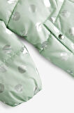 Next Baby Mint Green Tam Polar Astarlı Suya Dayanıklı Kar Tulumu