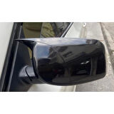 Sts Oto Aksesuar Bmw E60 2003-2010 Batman Yarasa Ayna Kapağı Piano Black Abs Plastik