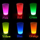 Neon Parti Glow Bardak 1.5 Oz Karışık Renk 1 Adet Tekli