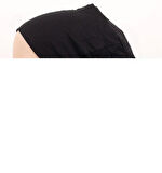 Dikişsiz Bağlamalı Tesettür Bone - Bağlamalı Bandana