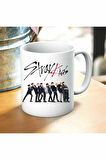 Stray Kids Baskılı Kupa ve Yastık Hediyelik Set Arkadaşa Hediye