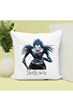 Deat Note Ryuk Anime Baskılı Kupa ve Yastık Hediyelik Set Arkadaşa Hediye