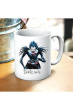 Deat Note Ryuk Anime Baskılı Kupa ve Yastık Hediyelik Set Arkadaşa Hediye