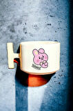 Hediyemi Bts Bt21 Cooky Baskılı Beyaz T Kulp Kupa Bardak