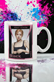 Hediyemi Blackpink Grubu Rose Poster Baskılı Kupa Bardak