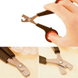 Evyora® Evcil Hayvan Tırnak Makası Ve Törpü Seti Manikür Pedikür Pati Bakım Aleti Kaymaz Sap