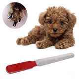 Evyora® Evcil Hayvan Tırnak Makası Ve Törpü Seti Manikür Pedikür Pati Bakım Aleti Kaymaz Sap