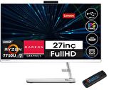 Lenovo Ideacentre AIO 3 FF0FY00HRTX32 AMD Ryzen 7 7730U 64 GB Ram 2 TB SSD Radeon Graphics 27" Full HD All in One PC + Zetta Flash Bellek