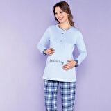 Over Sleep 757 Kadın Lohusa PijamaTakım