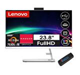Lenovo Ideacentre AIO 3 BF0G100TKTX14 AMD Ryzen 5 7530U 64 GB Ram 512 GB SSD Radeon Graphics 23.8" Full HD All in One PC + Zetta Flash Bellek
