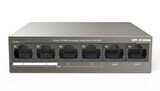 IP-COM F1106P-4-63W 4 PORT 10/100+2X10/100 UPLINK 58W POE SWITCH 